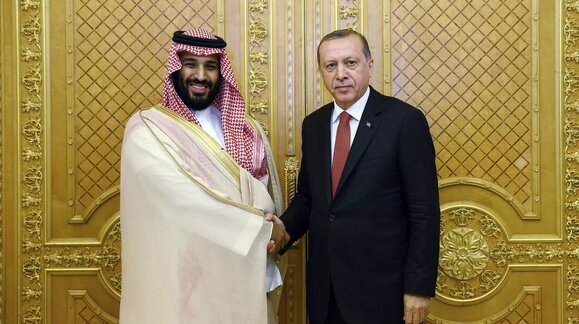 اردوغان: سفر بن‌سلمان فرصتی برای تقویت روابط با ریاض است