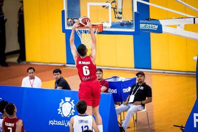 پایان ناامید کننده نوجوانان بسکتبال در آسیا با کسب مقام هشتمی