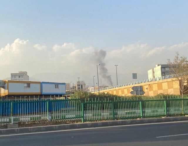 ساختمان لیدوما در شهرک غرب آتش گرفت 1 پایگاه خبری ججین پایگاه خبر ججین