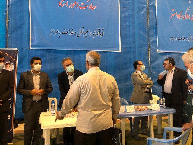 برپایی چهار میز خدمت سازمان ثبت اسناد و املاک کشور در نماز جمعه تهران