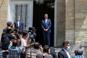 حسین امیرعبداللهیان، وزیر خارجه پیش از دیدار با جوزف بورل، مسئول سیاست خارجی اتحادیه اروپا