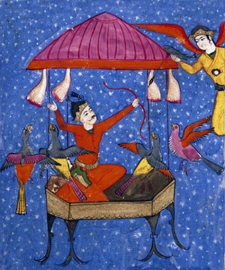 بیمارستان و شفاخانه، پرواز و شاهنامه