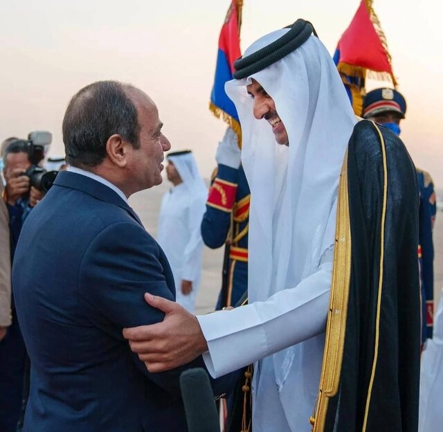 سفر تمیم بن حمد به مصر از دید سفیر ایران در قطر