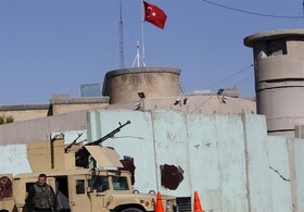 وقوع 4 انفجار در پایگاه نظامی ترکیه در نزدیکی موصل