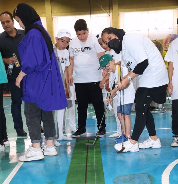 برگزاری مراسم روز المپیک با موضوع المپیک و کودکان