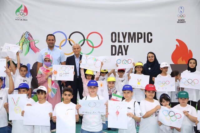 برگزاری مراسم روز المپیک با موضوع المپیک و کودکان