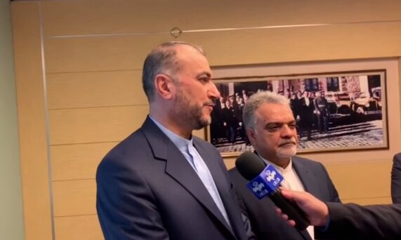 امیر عبدالهیان: سند جامع همکاریهای بلندمدت ایران-ترکیه محور اصلی سفر به آنکارا است امیر عبدالهیان: سند جامع همکاریهای بلندمدت ایران-ترکیه محور اصلی سفر به آنکارا است