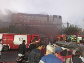 آخرین جزئیات آتش‌سوزی مسکن مهر کردکوی/ خطر ریزش ساختمان