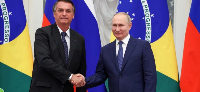 تماس تلفنی پوتین و بولسونارو 