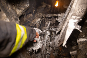 انفجار و آتش سوزی مرگبار تانکر حامل سوخت - قم