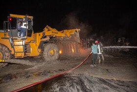 انفجار و آتش سوزی مرگبار تانکر حامل سوخت - قم