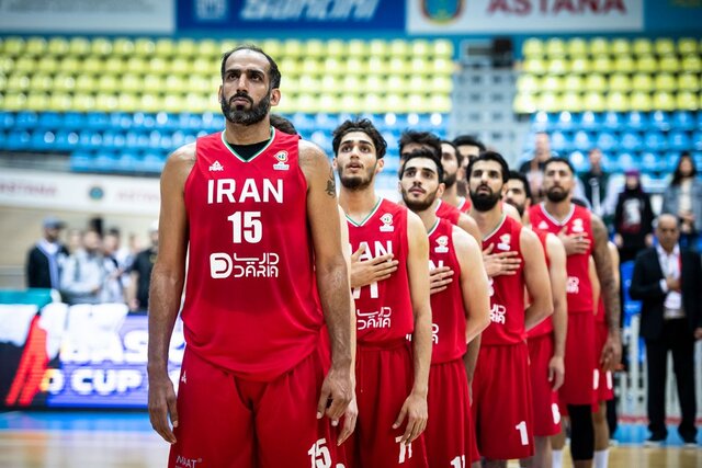 آمار بازی تیم ملی بسکتبال ایران مقابل قزاقستان/ جمشیدی محو بود!