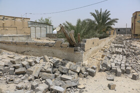 خسارات زلزله ۶.۱ ریشتری روستای سایه خوش