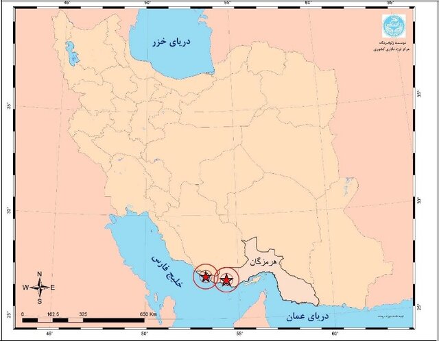 ثبت ۱۲۴ زمینلرزه در مدت ۱۵ روز در دو بندر استان هرمزگان/توسعه ۱۶ ایستگاه لرزه‌نگاری در منطقه