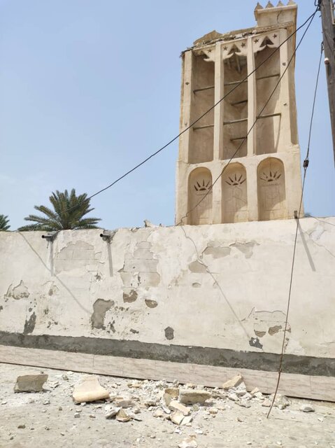 تصاویری از زخم زلزله در لافت