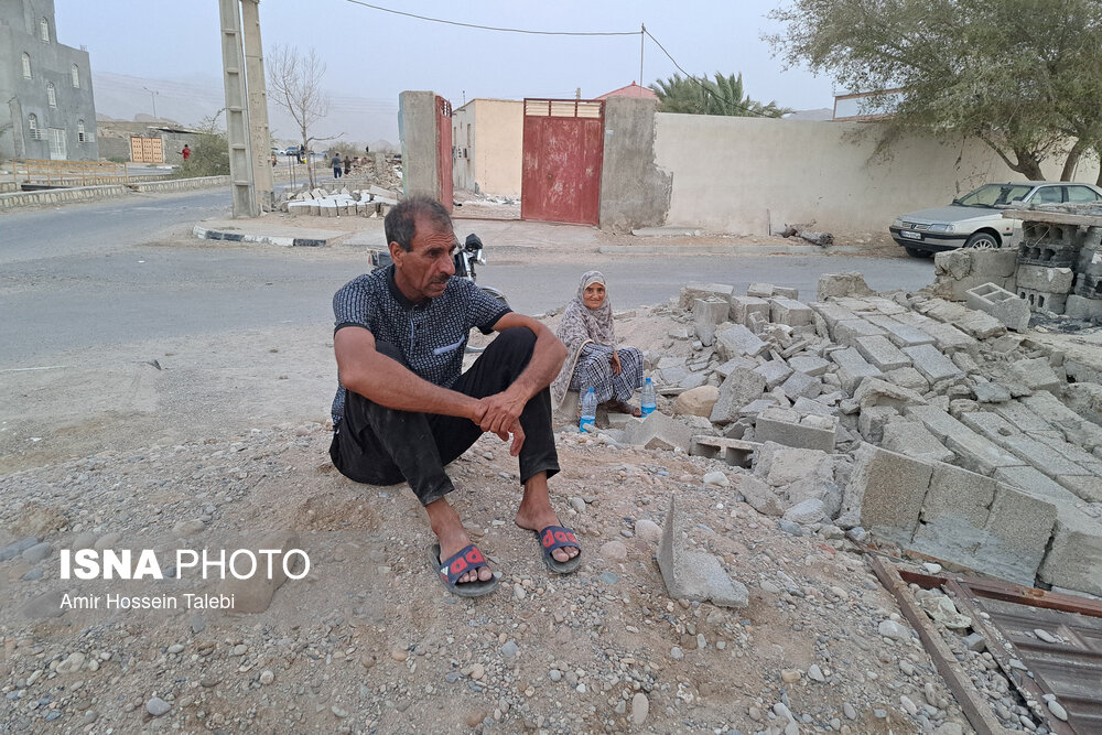 گزارش تصویری / تخریب ۱۰۰ درصدی برخی منازل در زلزله هرمزگان