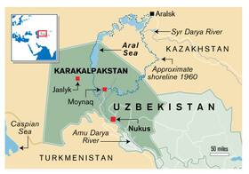 رئیس جمهوری ازبکستان حذف خودمختاری «قره‌ قالپاقستان» را کنار گذاشت