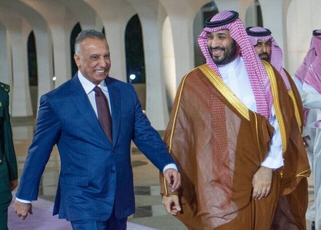 سفر دوباره الکاظمی به ریاض و مطلع کردن بن سلمان از نتایج سفرش به تهران
