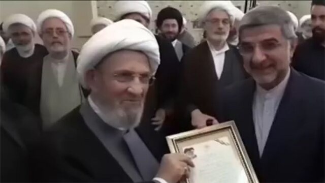برگزاری مراسم تکریم از سفیر ایران در لبنان برگزاری مراسم تکریم از سفیر ایران در لبنان