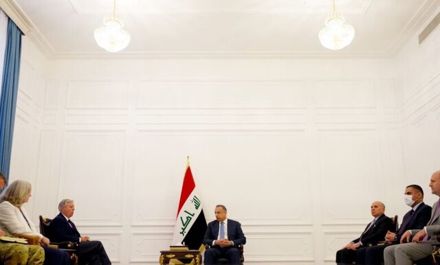 دیدار عضو سنای آمریکا با رهبران سه گانه عراق درباره همکاری‌های امنیتی