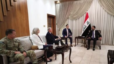 دیدار عضو سنای آمریکا با رهبران سه گانه عراق درباره همکاری‌های امنیتی