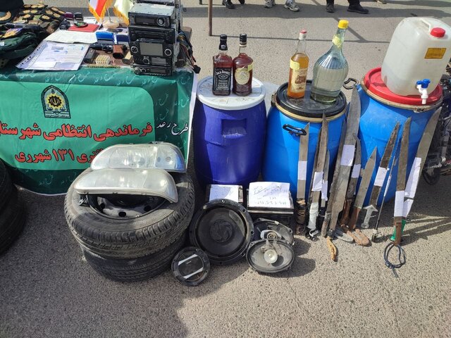 دستگیری ۴۰۹ مجرم در جنوب تهران