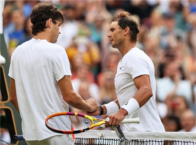 نادال: انرژی تماشاگران باعث شد تا به بازی ادامه دهم نادال: انرژی تماشاگران باعث شد تا به بازی ادامه دهم