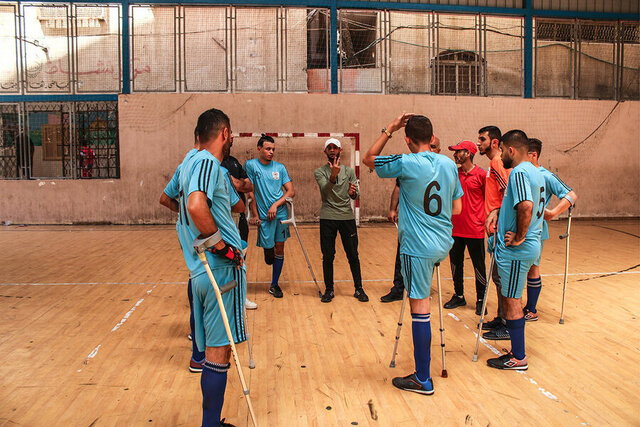چگونه یک برنامه فوتبال در غزه زخم‌ها را التیام می بخشد