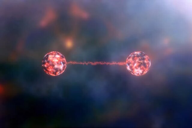 اتصال دو اتم از فاصله ۳۳ کیلومتری؛ رکورد جدید درهم تنیدگی کوانتومی