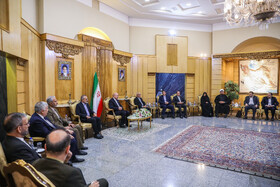 مراسم بدرقه رییس مجلس به ازبکستان