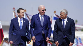 بایدن در تل آویو: روابط ما با اسرائیل عمیق‌تر از گذشته است