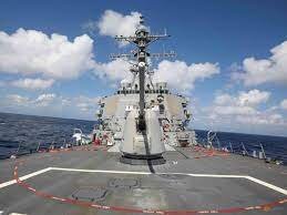 اعتراض چین به تردد ناوشکن آمریکایی در دریای چین جنوبی