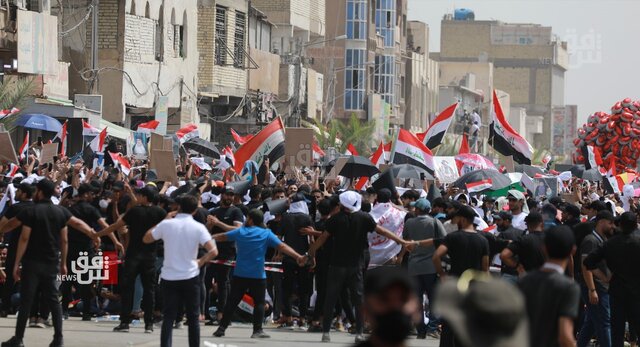 اقامه نماز جمعه بغداد با مشارکت حامیان مقتدی صدر