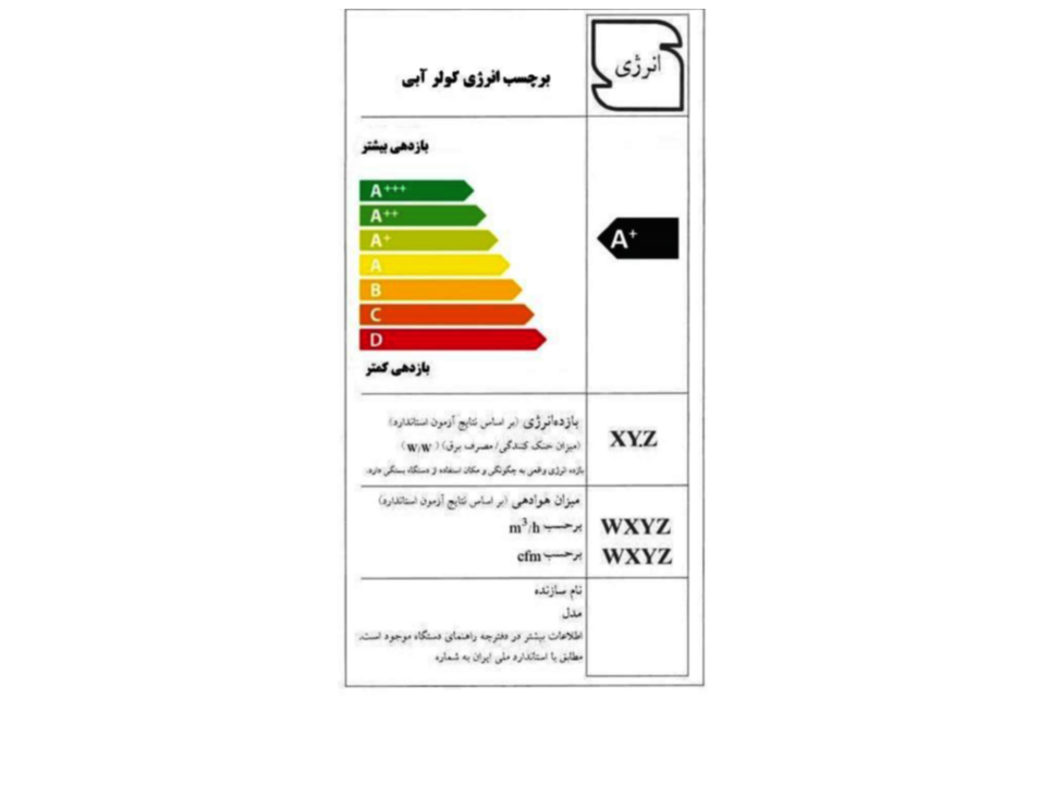 بازنگری استاندارد برچسب مصرف انرژی کولرهای آبی پس از ۱۰ سال