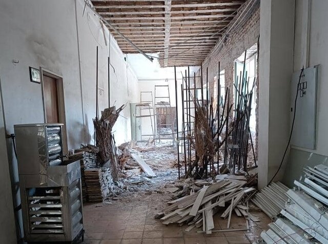 تخریب در دانشکده ادبیات تهران! تخریب در دانشکده ادبیات تهران!