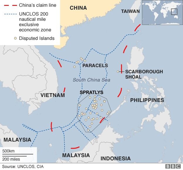 حضور دوباره ناو نیروی دریایی آمریکا در آب‌های مورد مناقشه دریای چین جنوبی