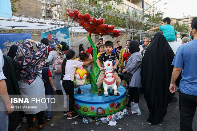 جایگاه ویژه کودکان در جشن ۱۰ کیلومتری غدیر جایگاه ویژه کودکان در جشن ۱۰ کیلومتری غدیر