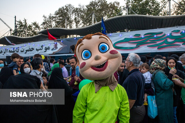 جایگاه ویژه کودکان در جشن ۱۰ کیلومتری غدیر