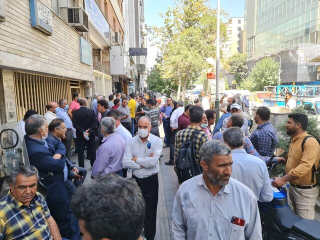 تجمع دامداران مقابل وزارت کشاورزی