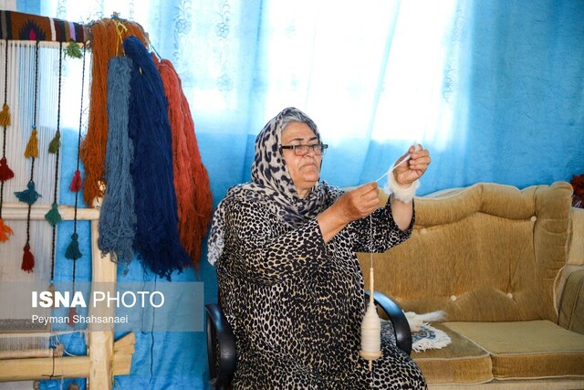 دختران جوان از گلیم و جاجیمبافی خجالت میکشند