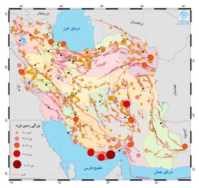 ثبت بیش از ۷۵۰ زمین‌لرزه در تیر ماه/استان تهران ۸ بار لرزید