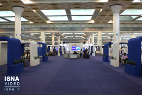 بازدید رئیس سازمان امور اجتماعی کشور از غرفه ایسنا در نمایشگاه هم‌افزایی مدیریت ایران 1401