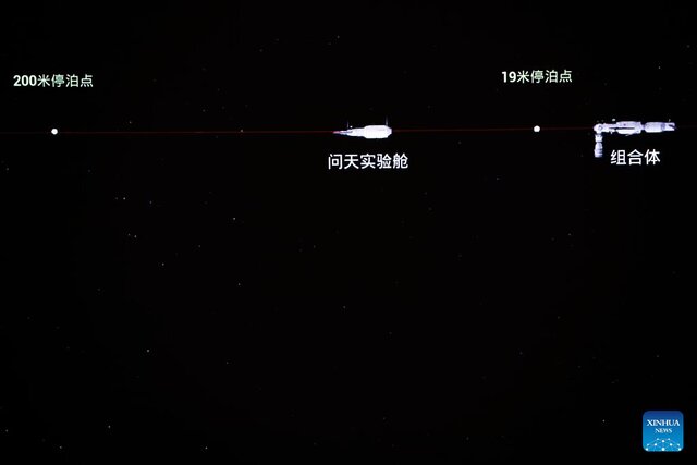 آزمایشگاه تحقیقاتی چین به مدار رسید