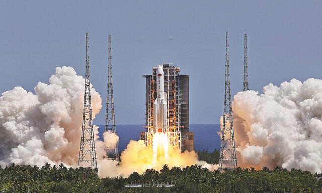 آزمایشگاه تحقیقاتی چین به مدار رسید