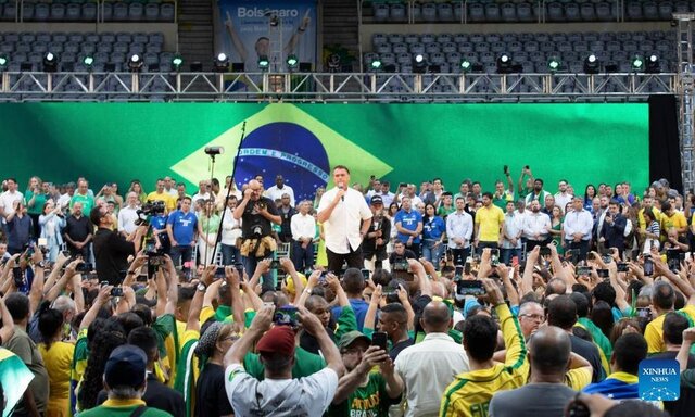 بولسونارو رسما نامزدی خود را برای انتخابات ریاست‌جمهوری برزیل اعلام کرد