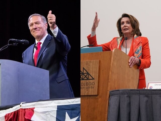 پیشنهاد پامپئو به پلوسی: من هم با تو به تایوان میآیم! پیشنهاد پامپئو به پلوسی: من هم با تو به تایوان میآیم!