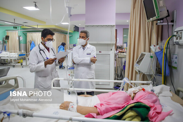 عکس: تزئینی افزایش مبتلایان کرونا در هفته گذشته/ ۵۰ بیمار جان باختند