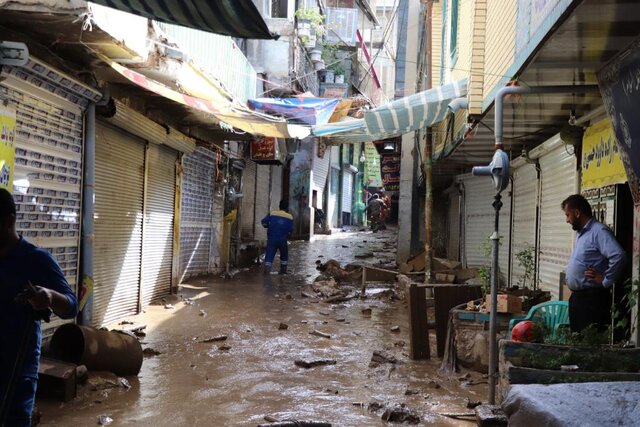 عکس تزئینی است وقوع سیل در ۴ روستای فیروزکوه