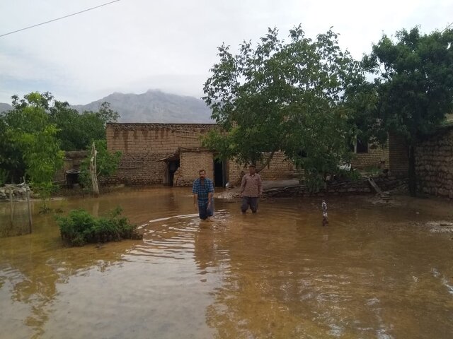 شدت بالای بارش‌ها در چهارمحال و بختیاری و هشدار وقوع سیل