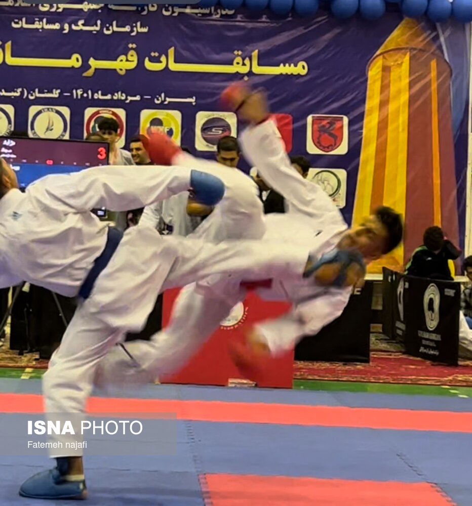 گزارش تصویری/ مسابقات کاراته قهرمانی کشور در گنبدکاووس